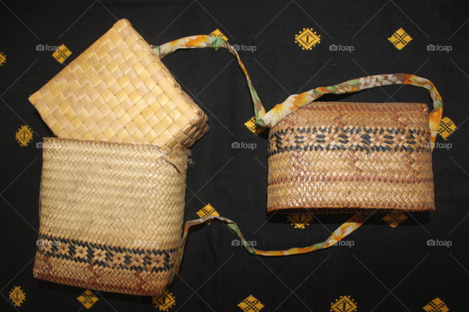 Traditional minibag "Wati" from Palu'e Island, Indonesia