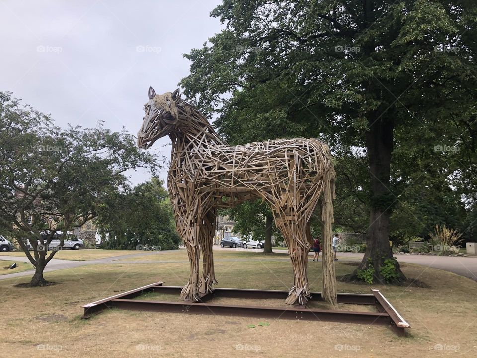 Wooden horse