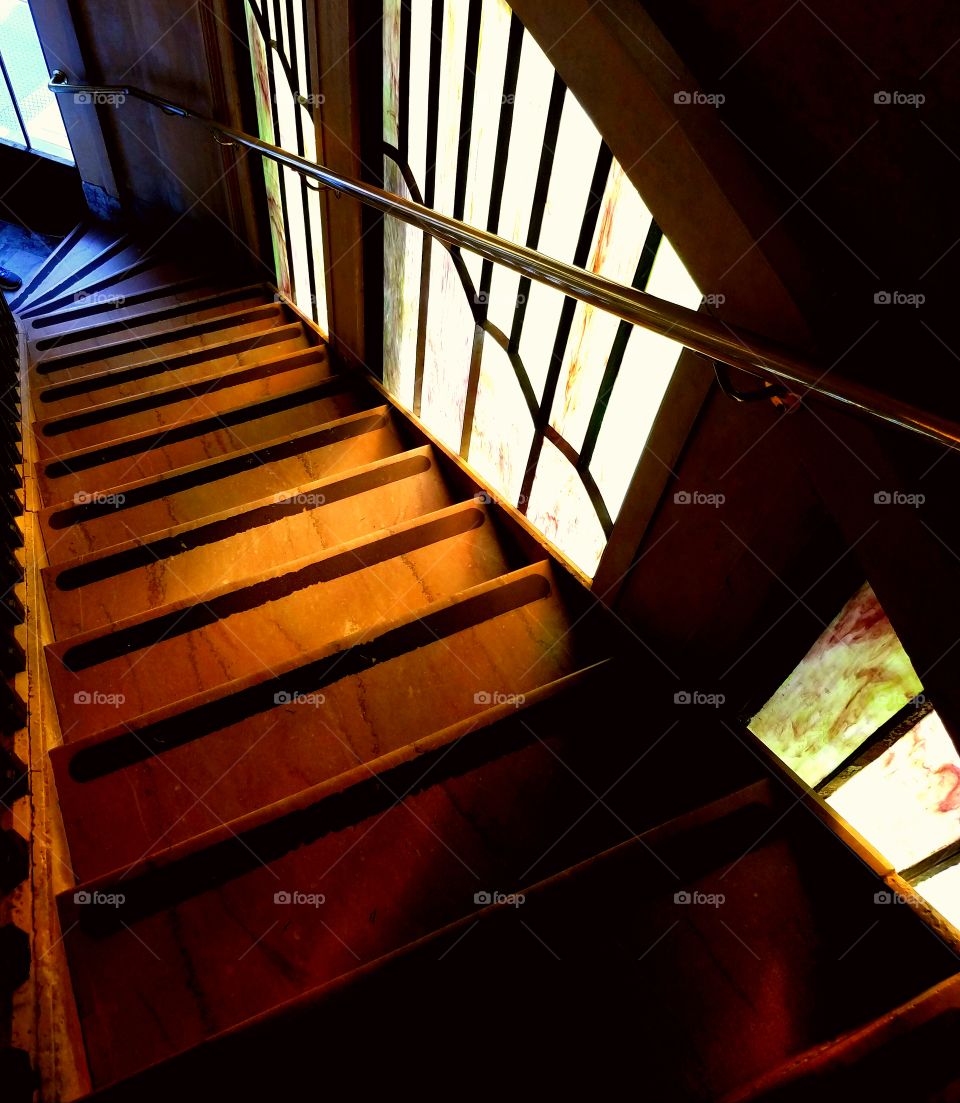 Step, No Person, Architecture, Light, House