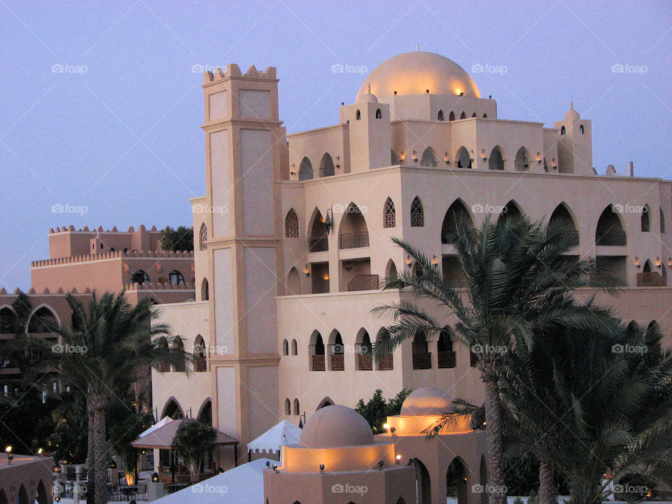 Hurghada resort architecture