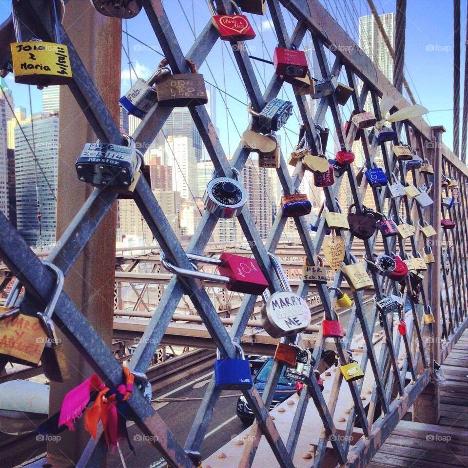 Love Locks of Brooklyn Bridge 3