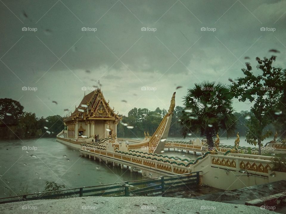 temple on the water