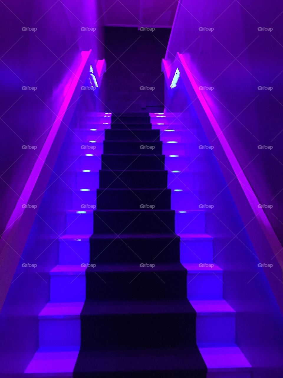 Neon Stairway