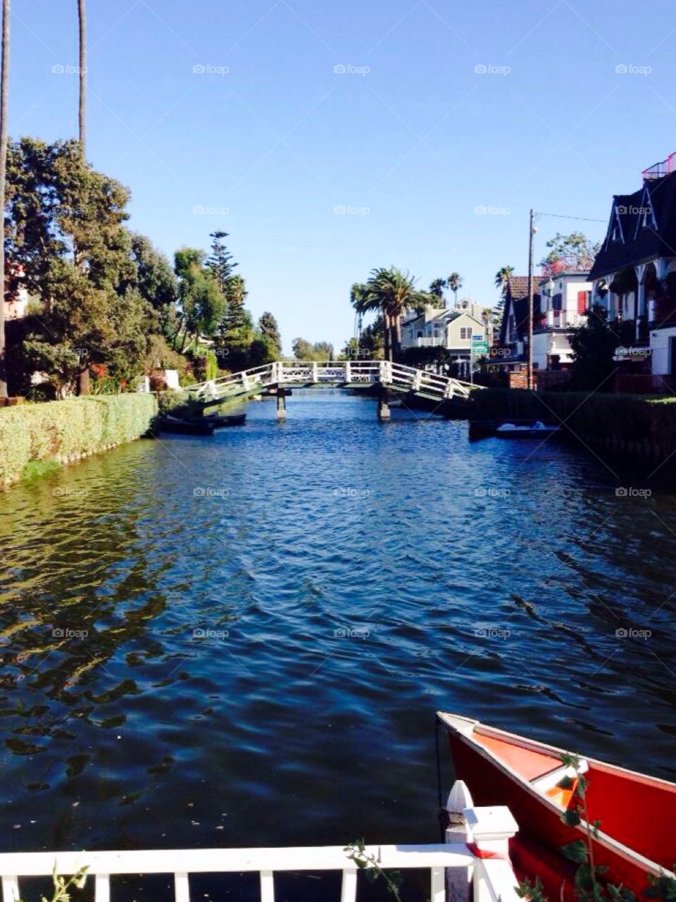 Venice Canals. Venice, California 