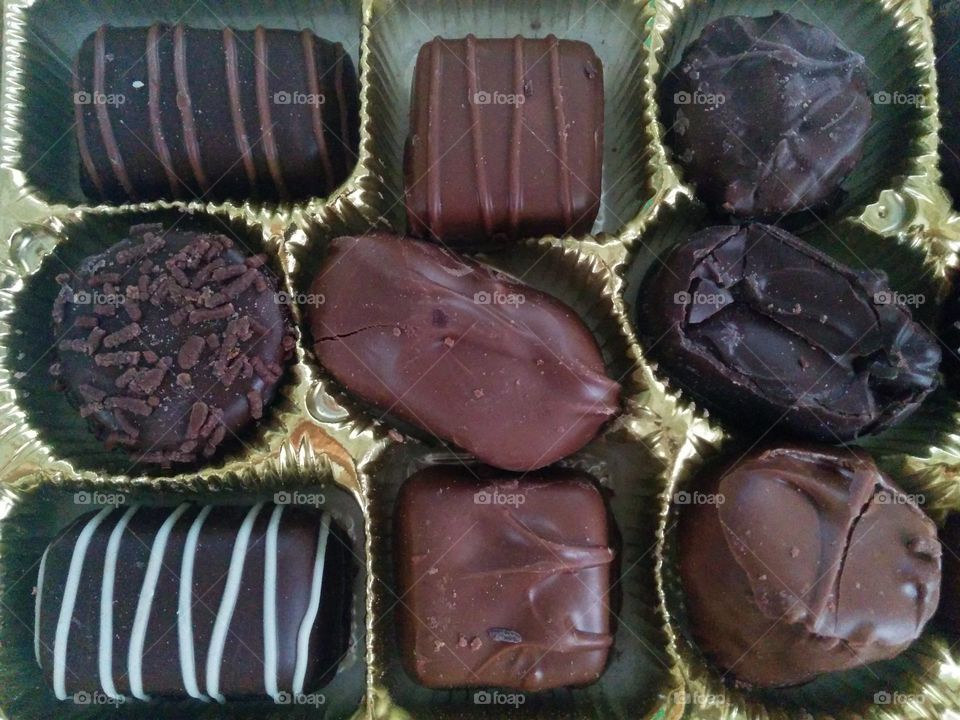 handcrafted chocolate candy