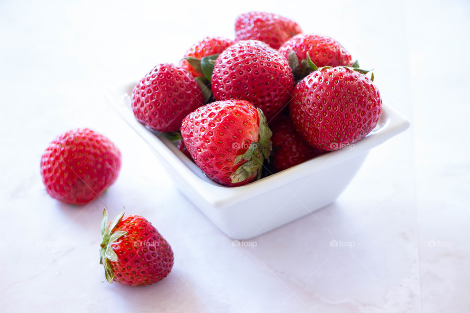 Summer fruit strawberry