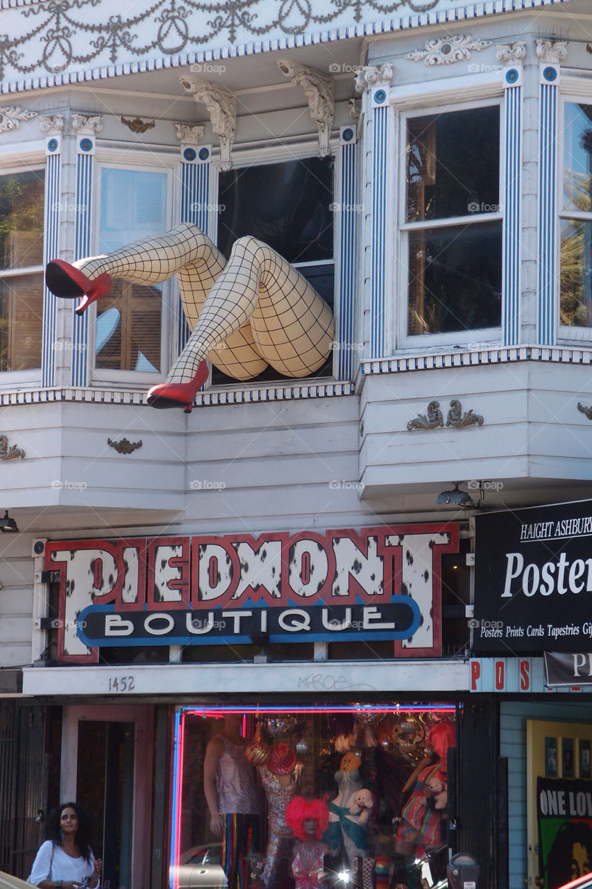 street shoes window legs by lenusik