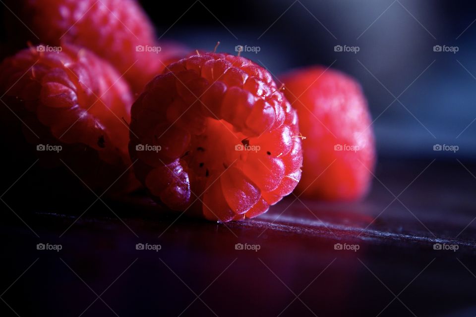 Raspberry closeup 