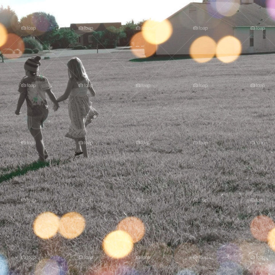 FRIENDS HOLDING HANDS