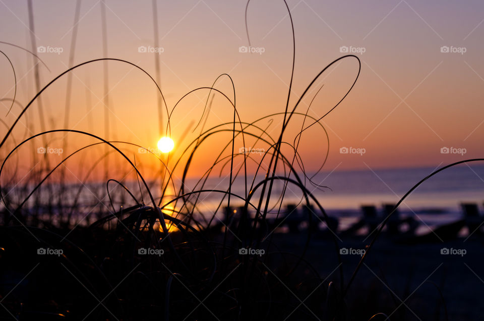 beach sunrise