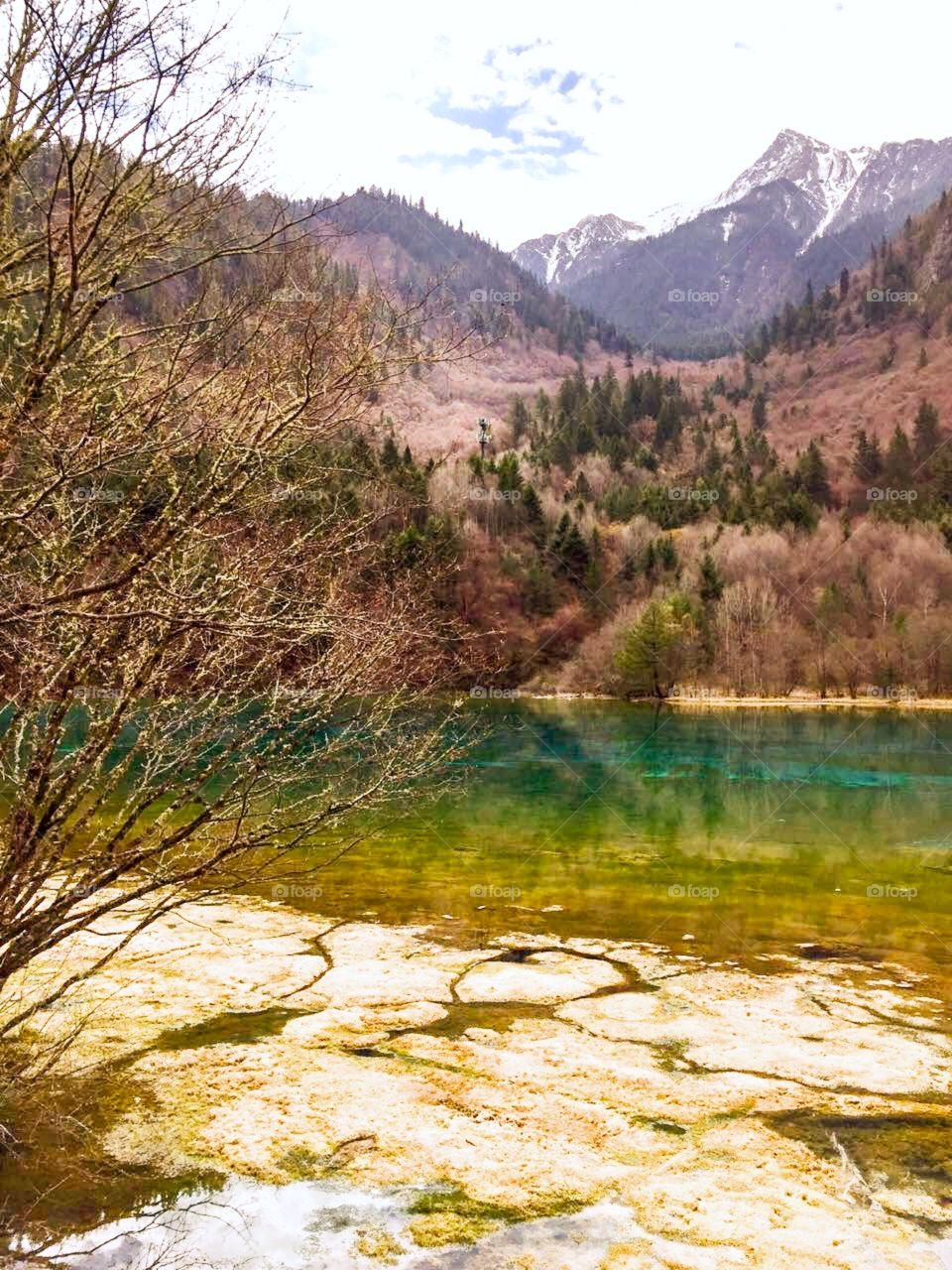 Magic water, lake, nature... 