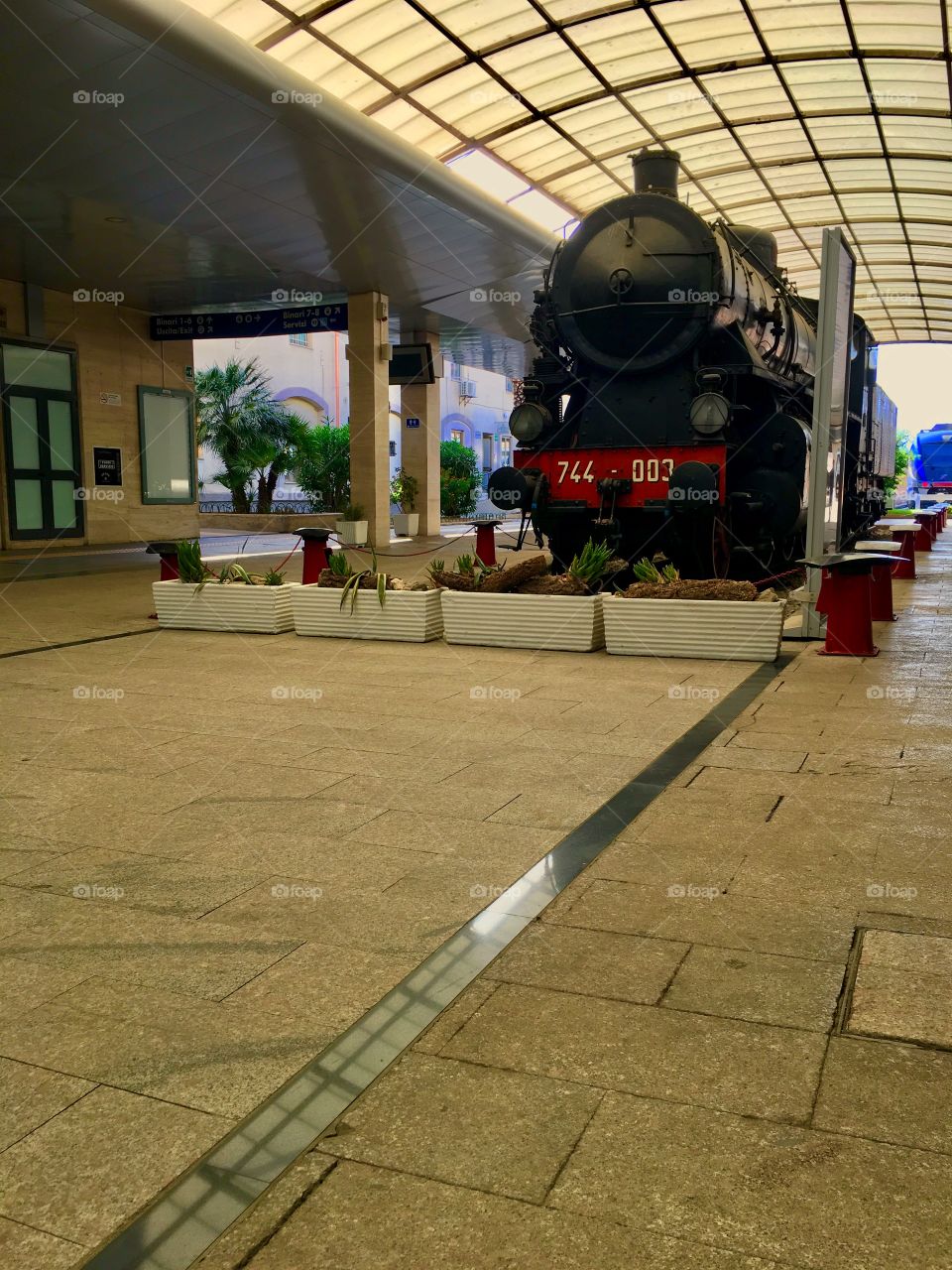 Trani station, Cagliari🚂