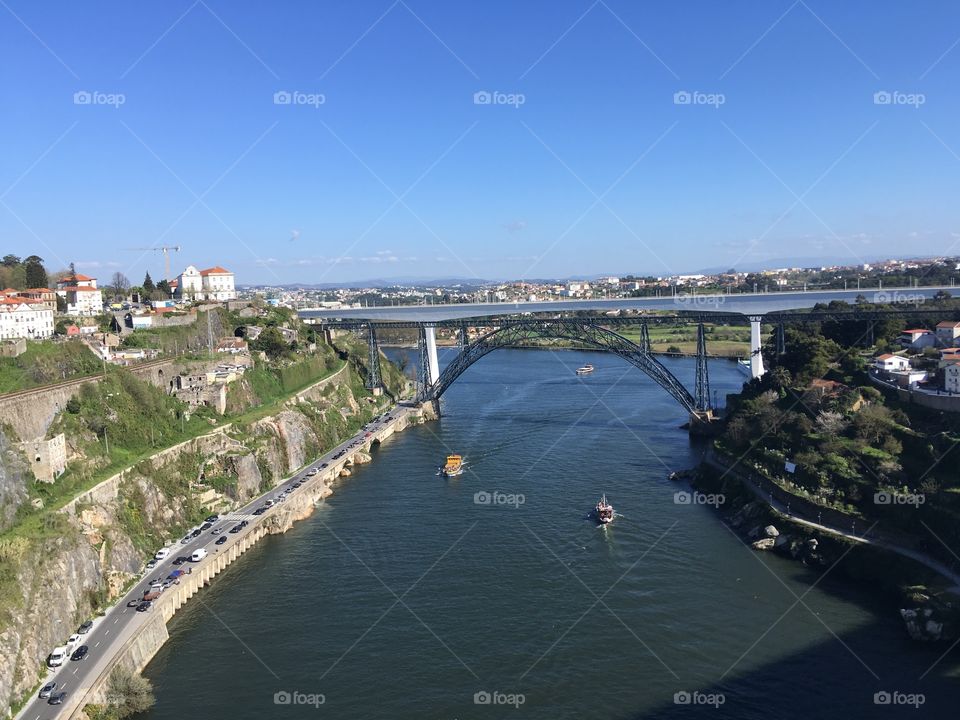 Porto Portugal Bridge View