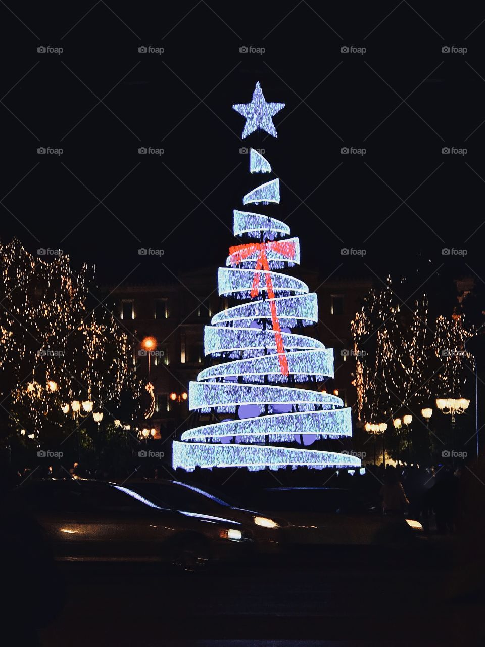 Christmas tree of Athens 