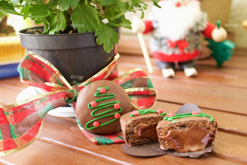 Chocolate Covered Christmas Gingerbread