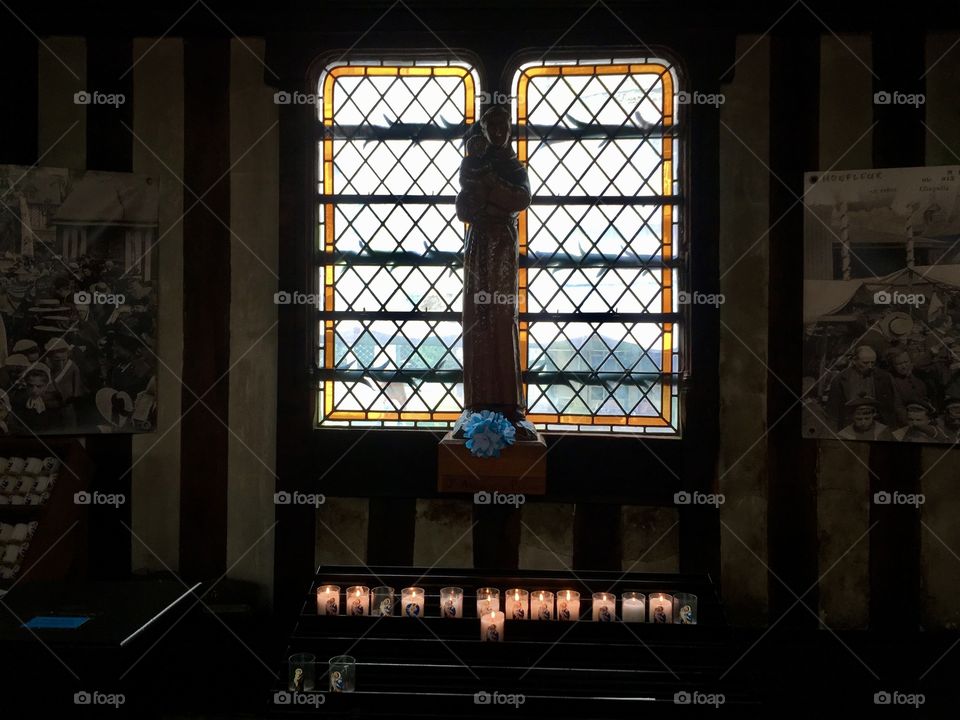 Little window in the cathedral 