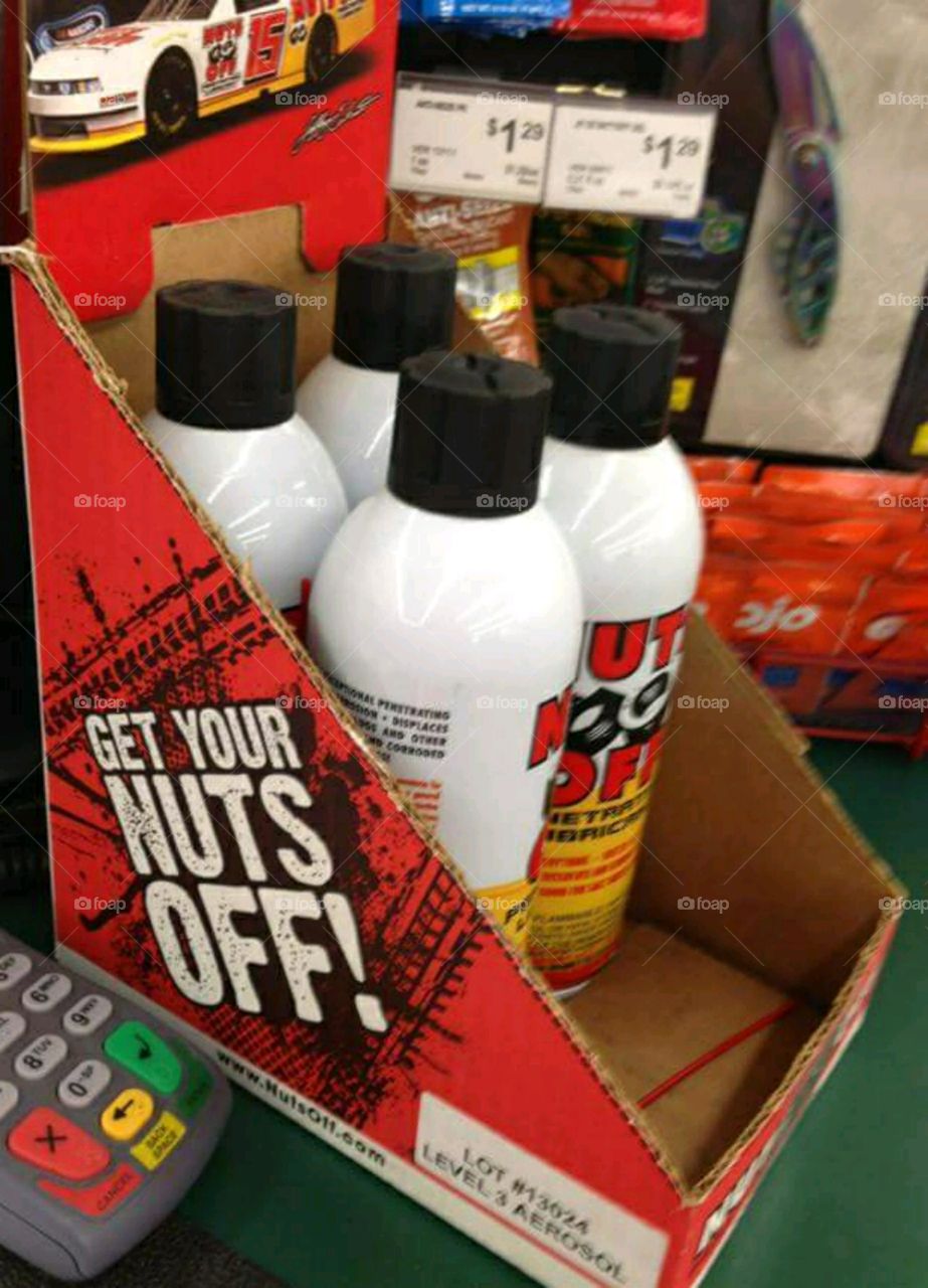 Get your nuts off lubricant