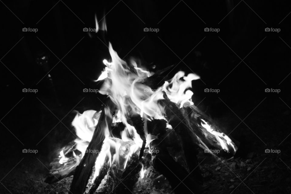 Bonfire. every year our foster family visits a new hill station and we have a party time around a bonfire in the night