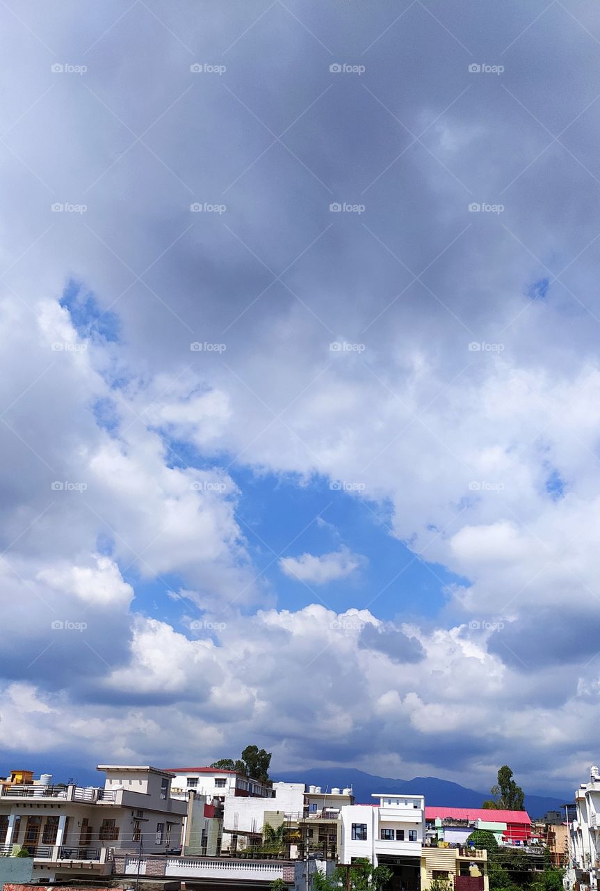 A beautiful monsoon afternoon