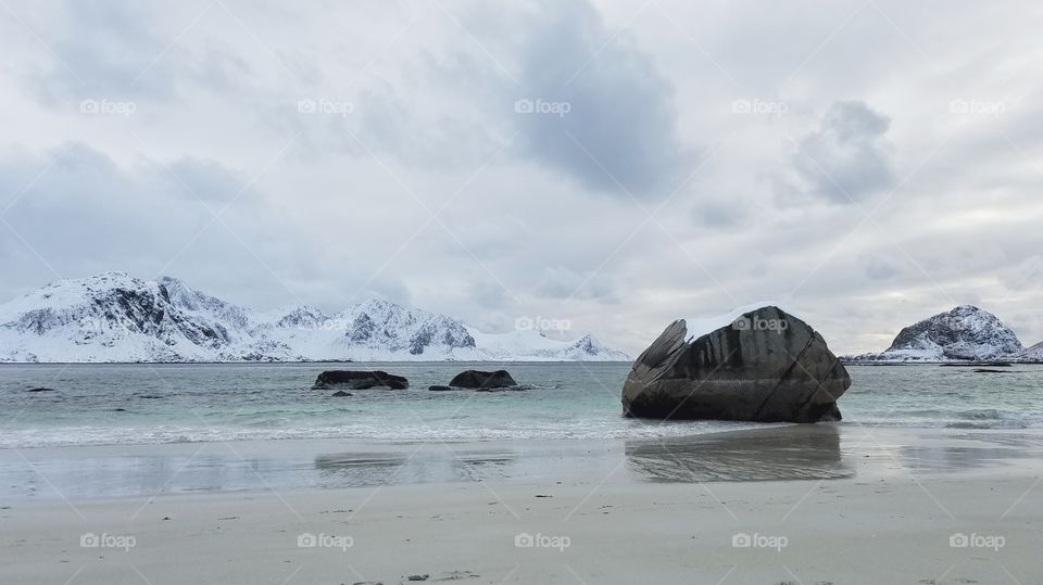 Amazing winter mountain landscapes