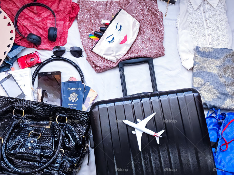 Suitcase for holiday