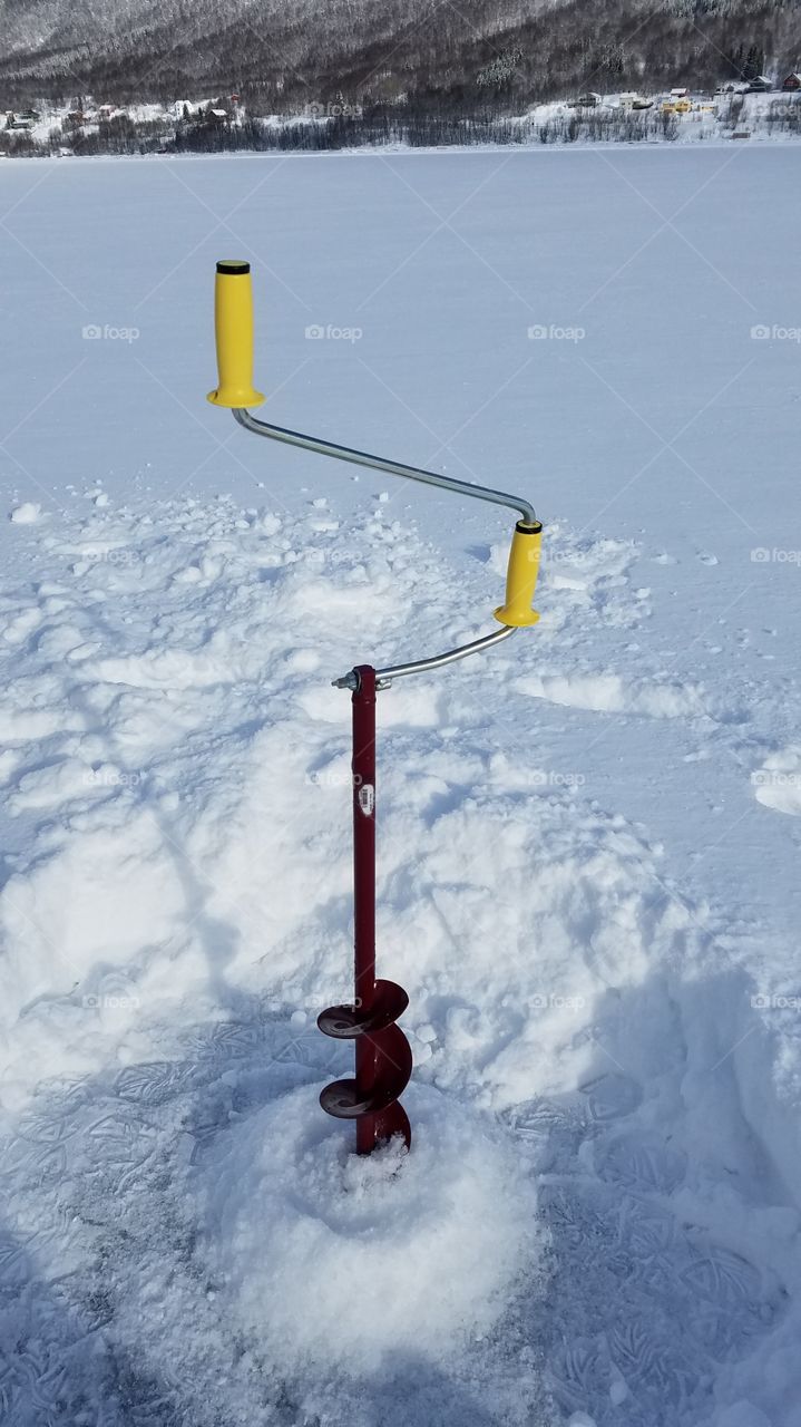 Ice fishing