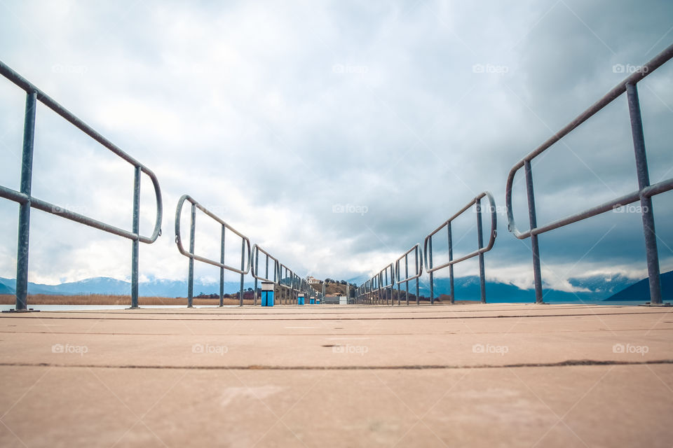 Sky, No Person, Bridge, Empty, Construction