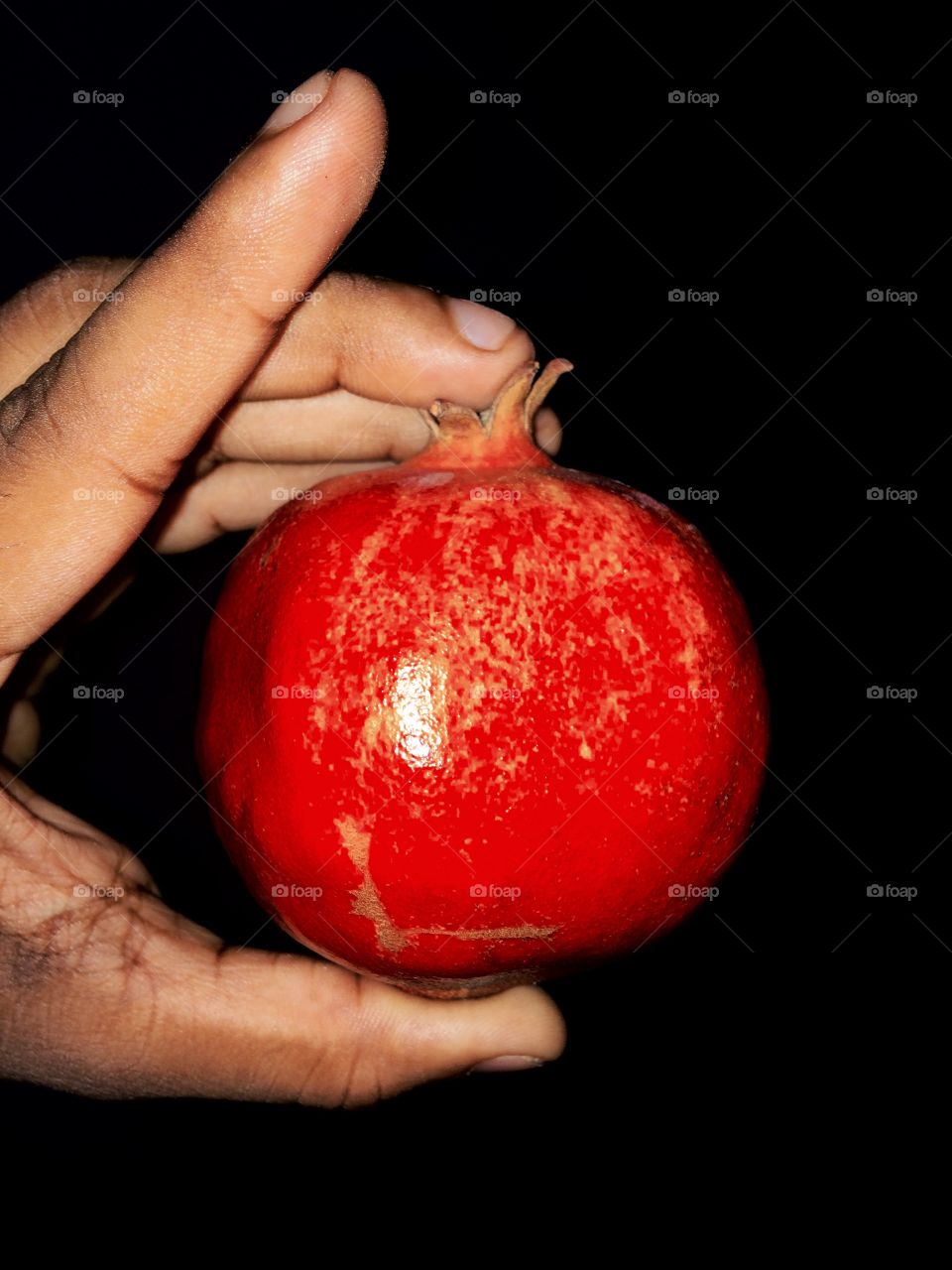 Red pomegranate 