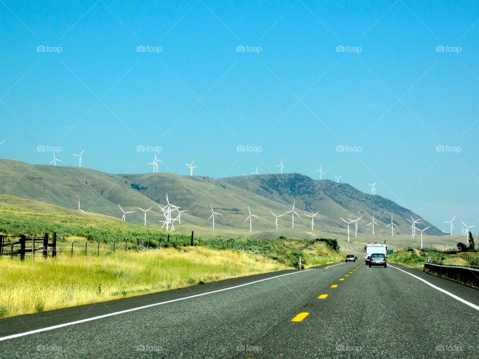 Windmills in the Gorge