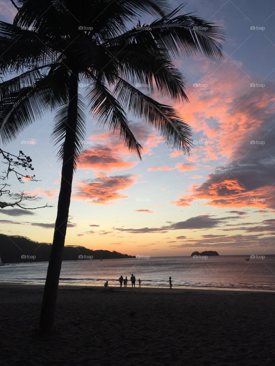 Pink in the Sky at Hermosa