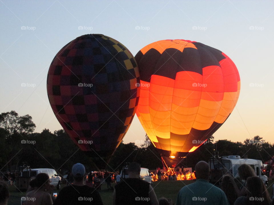 Balloon, Hot Air Balloon, Festival, People, Airship