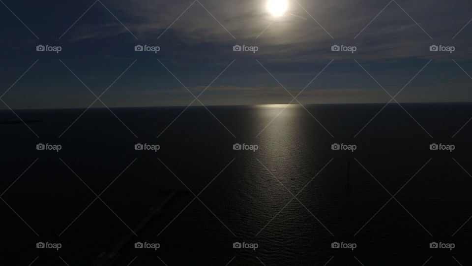 Sunset, Sea, Sun, Water, Beach