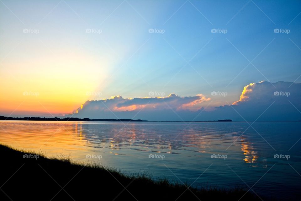 Chesapeake Bay sunset 
