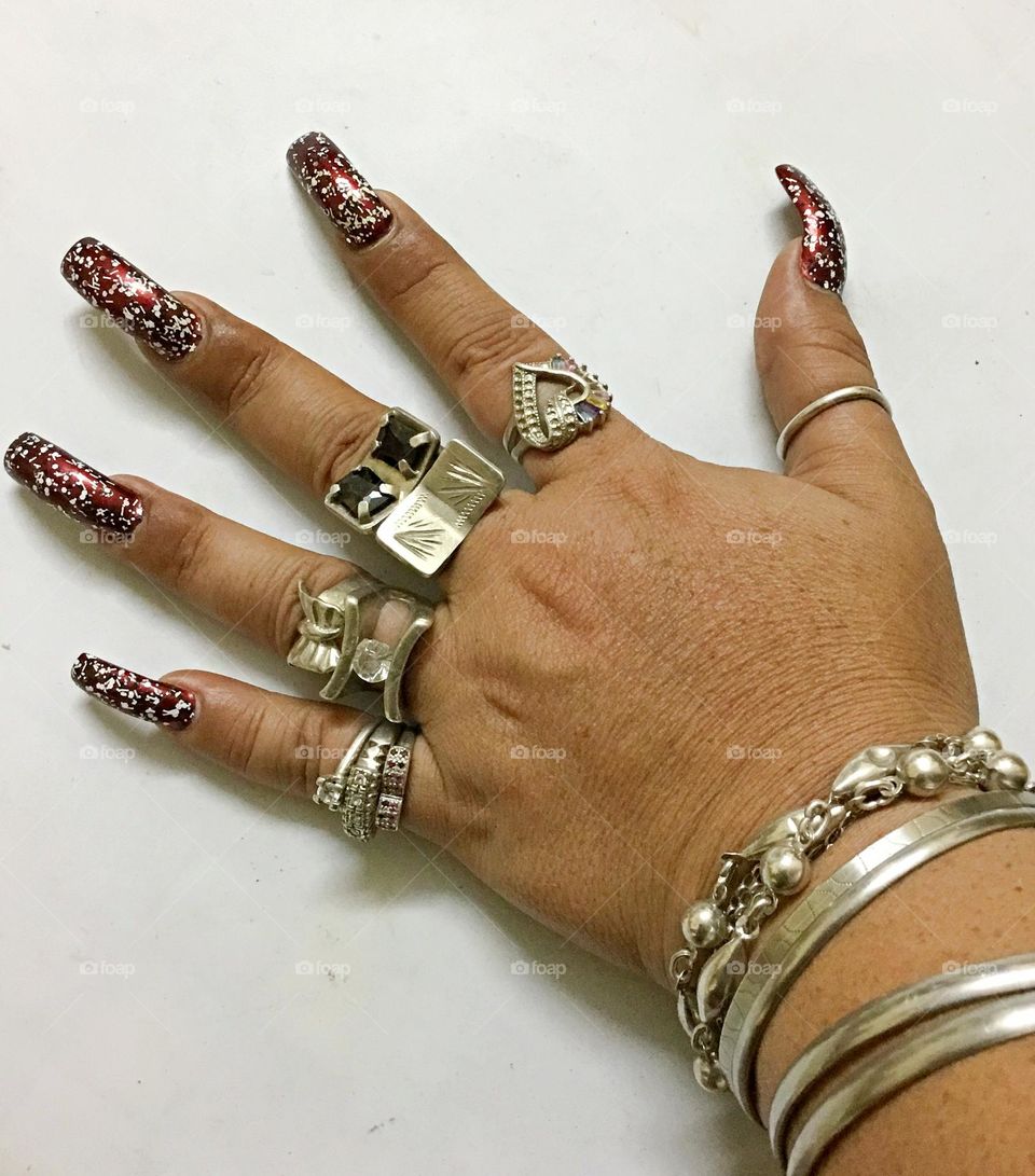 Wearing your favorite jewelry 