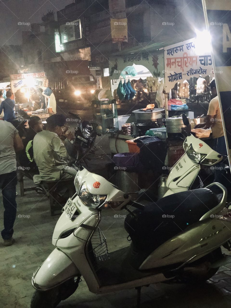 Night Life, Street Food 13th Oct 2018 Haryana