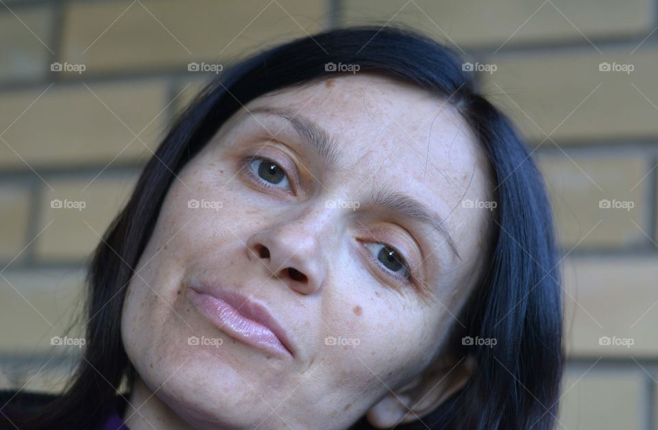 Portrait, People, Adult, Woman, One