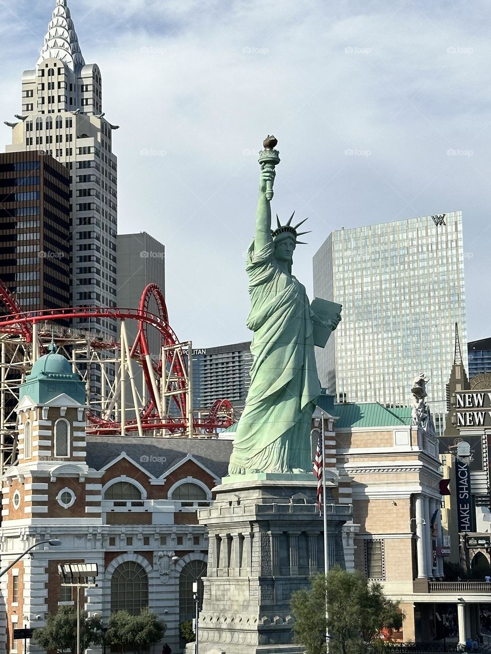 Statue of Liberty Las Vegas - views during sightseeing 