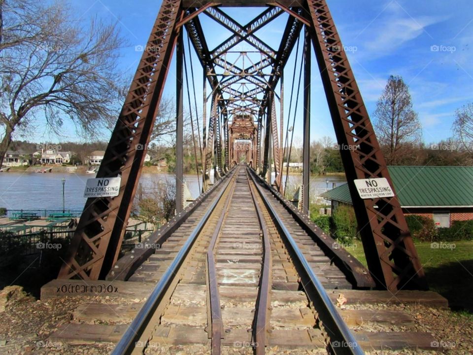 Augusta railroad bridge