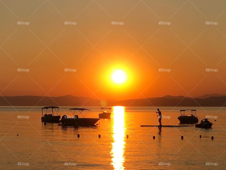 Sunset Greece