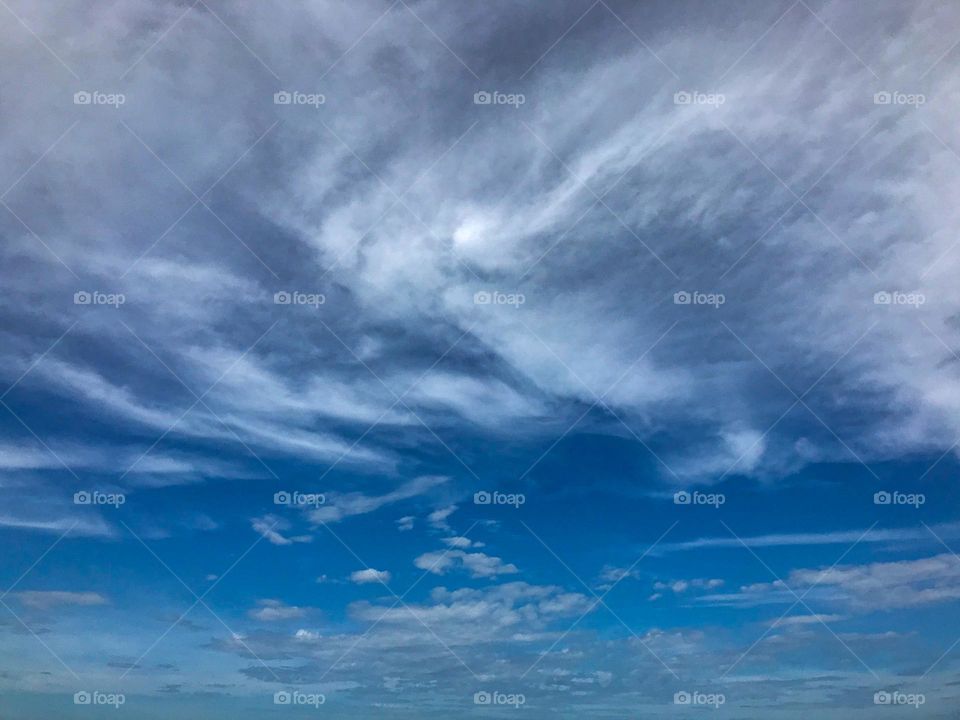 Céu de cumuruxatiba Bahia Brasil 