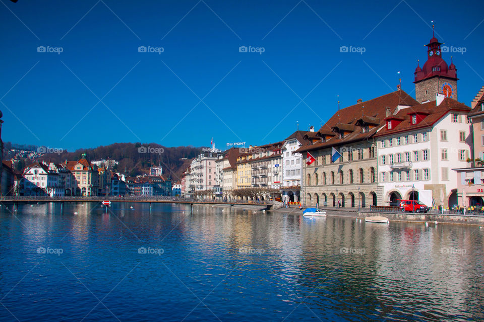 luzern switzerland city travel lake by cmosphotos