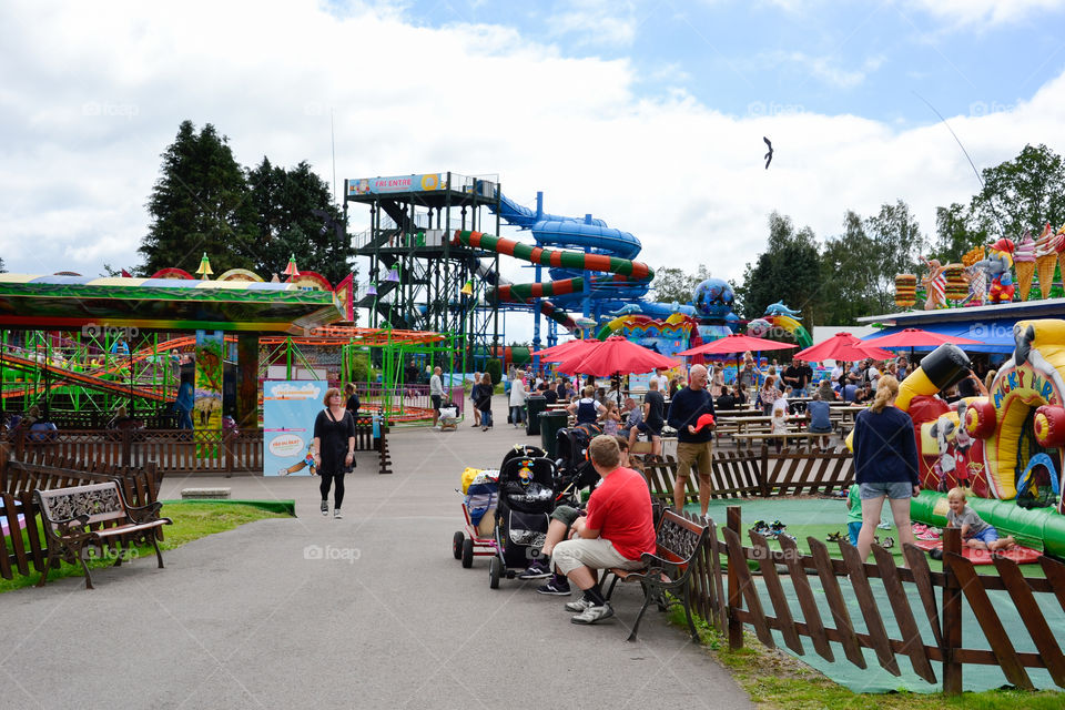 Halmstad adventure land in Sweden.