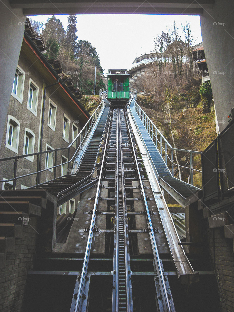 Funicular in Freiburg