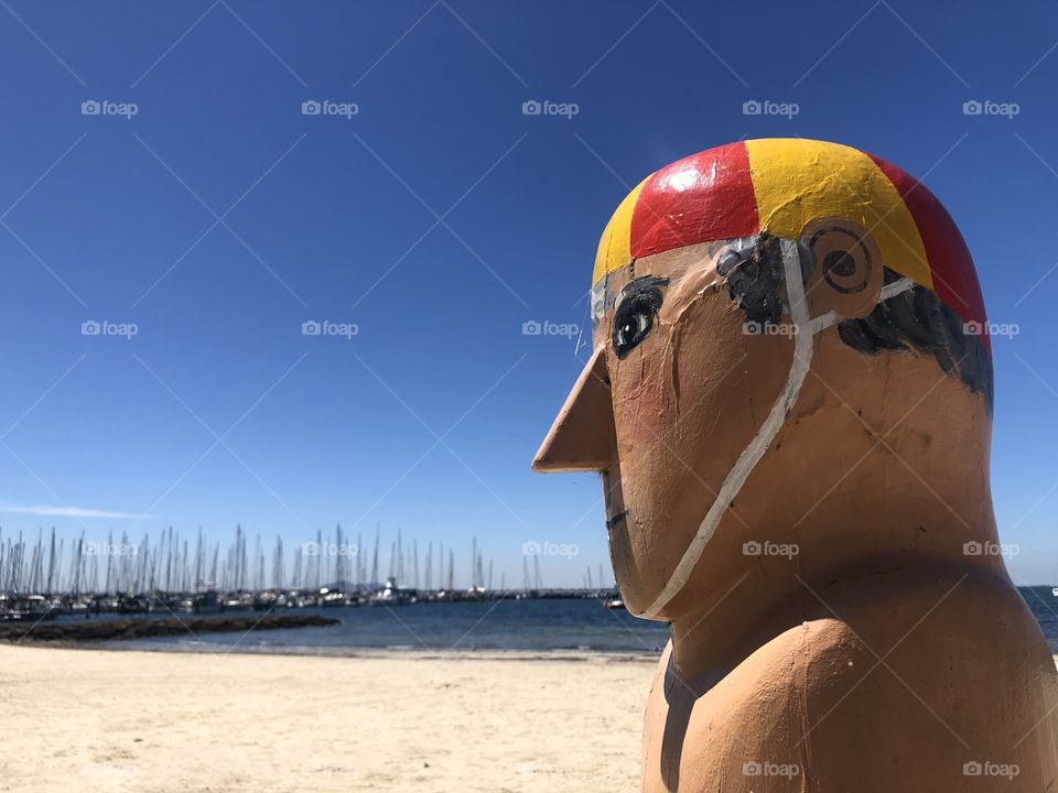 Beach scene