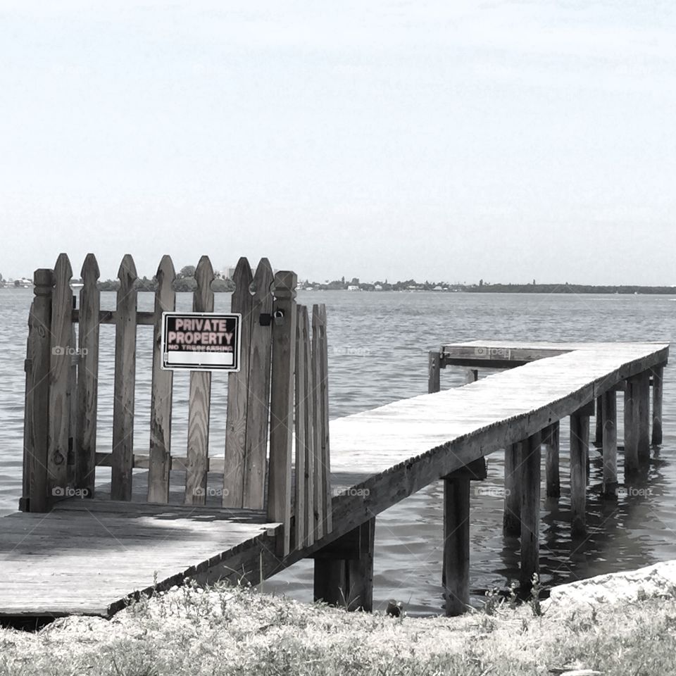 Dock (black and white) 