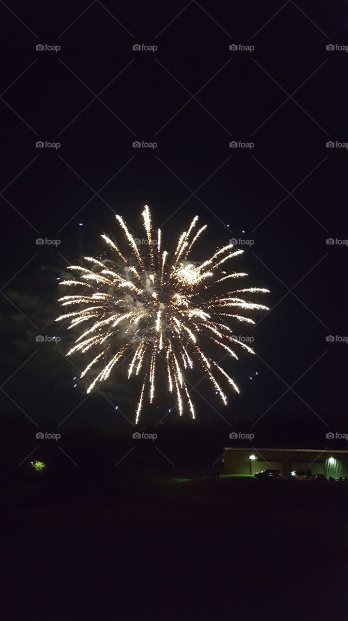 Beautiful fireworks