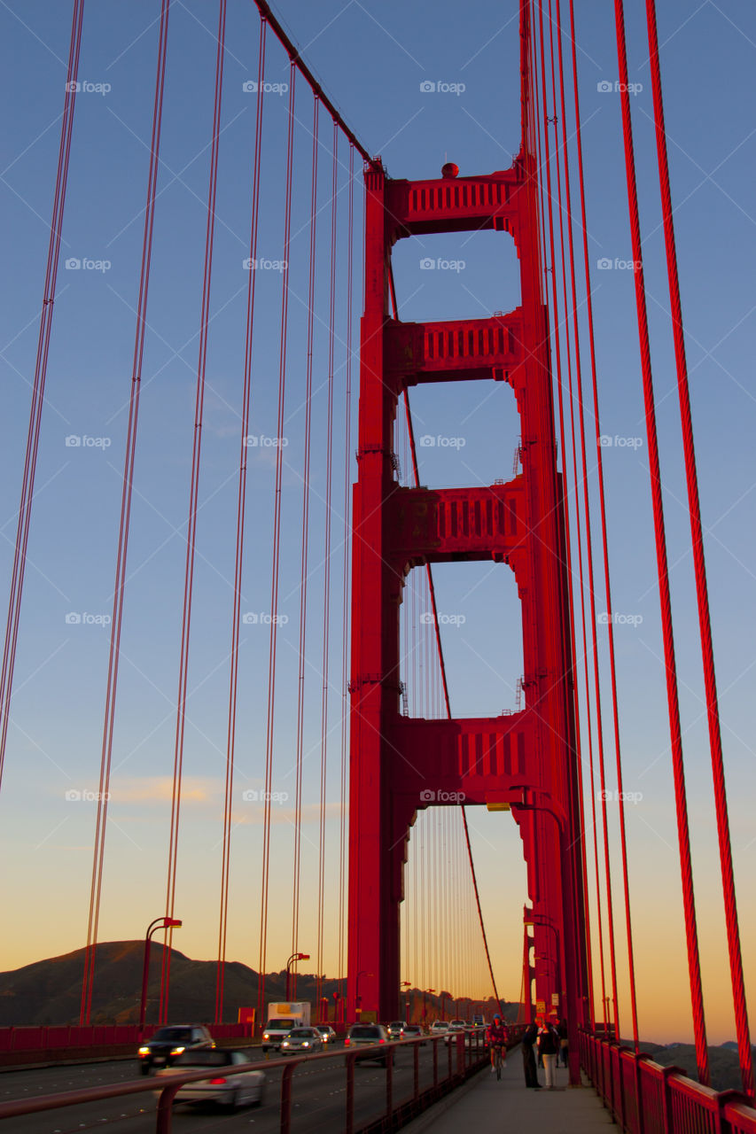 THE GOLDEN GATE BRIDGE SAN FRANCISCO CALIFORNIA USA