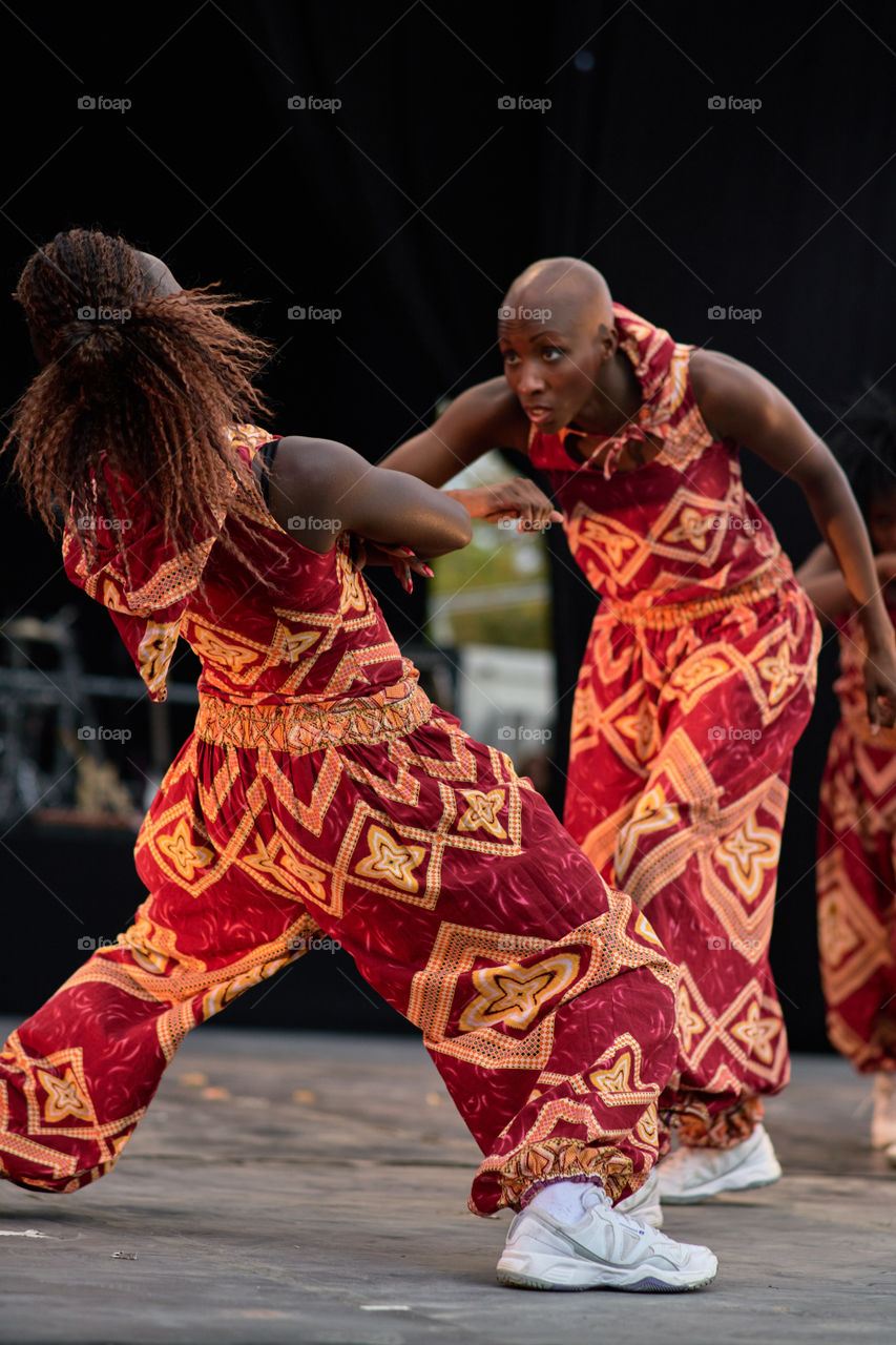 Tribal dancers