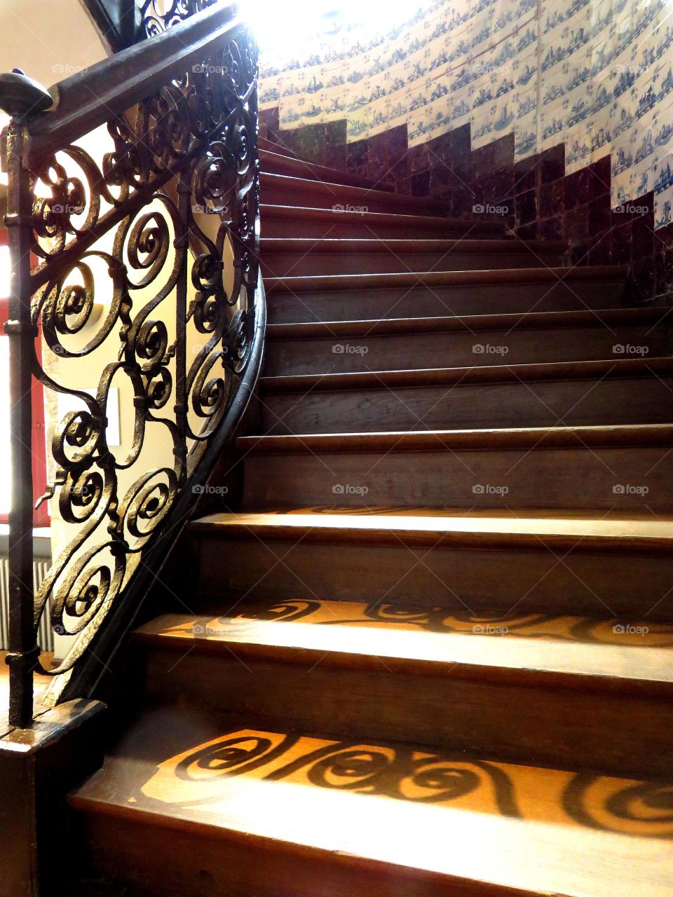 antique staircase