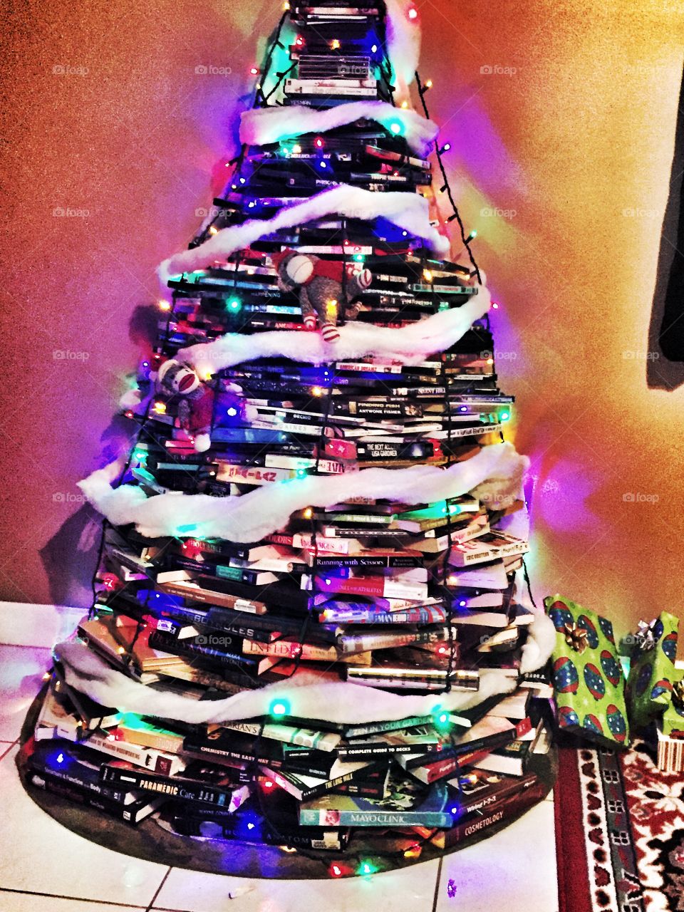 Real book Christmas Tree 🎄